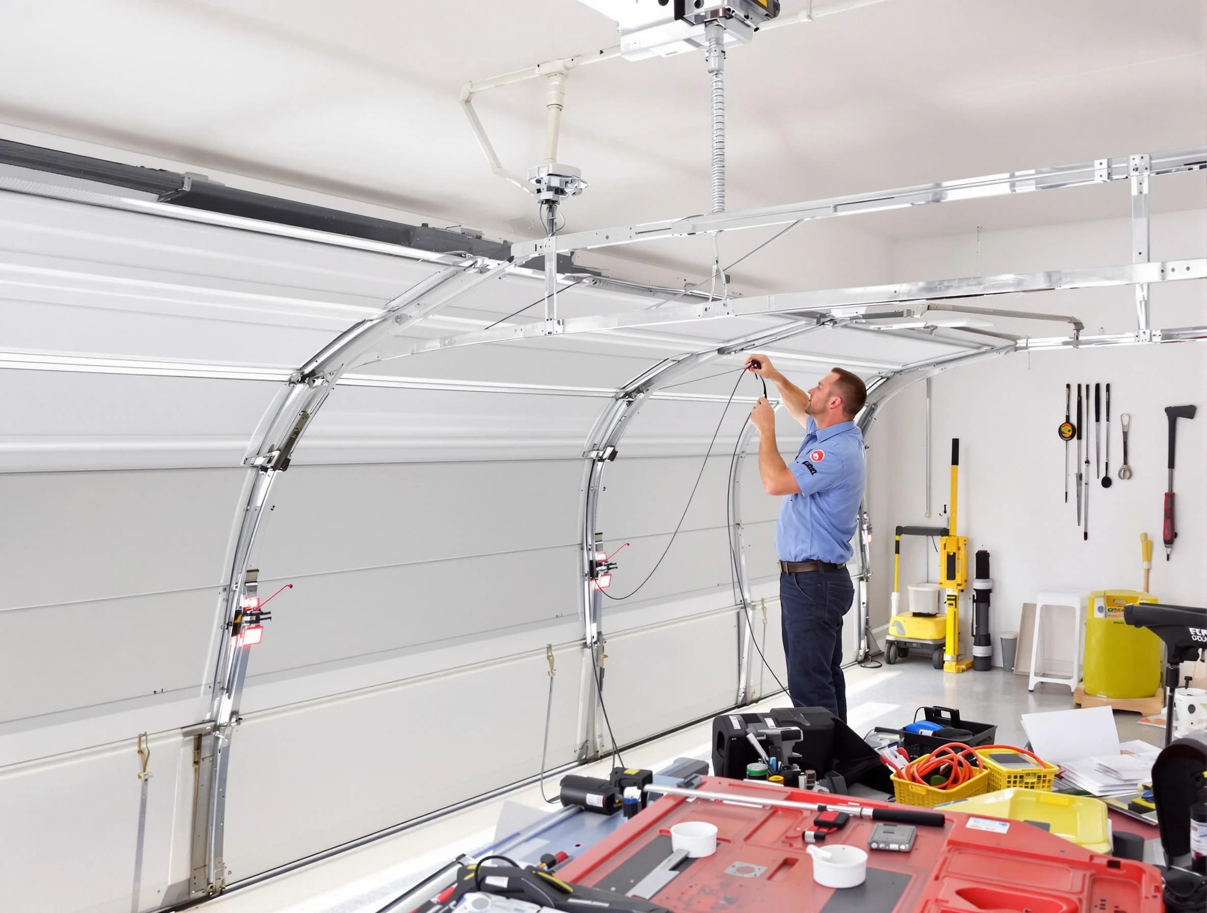 Garage door cable repair service by Meadow Lake Garage Door Repair in Meadow Lake