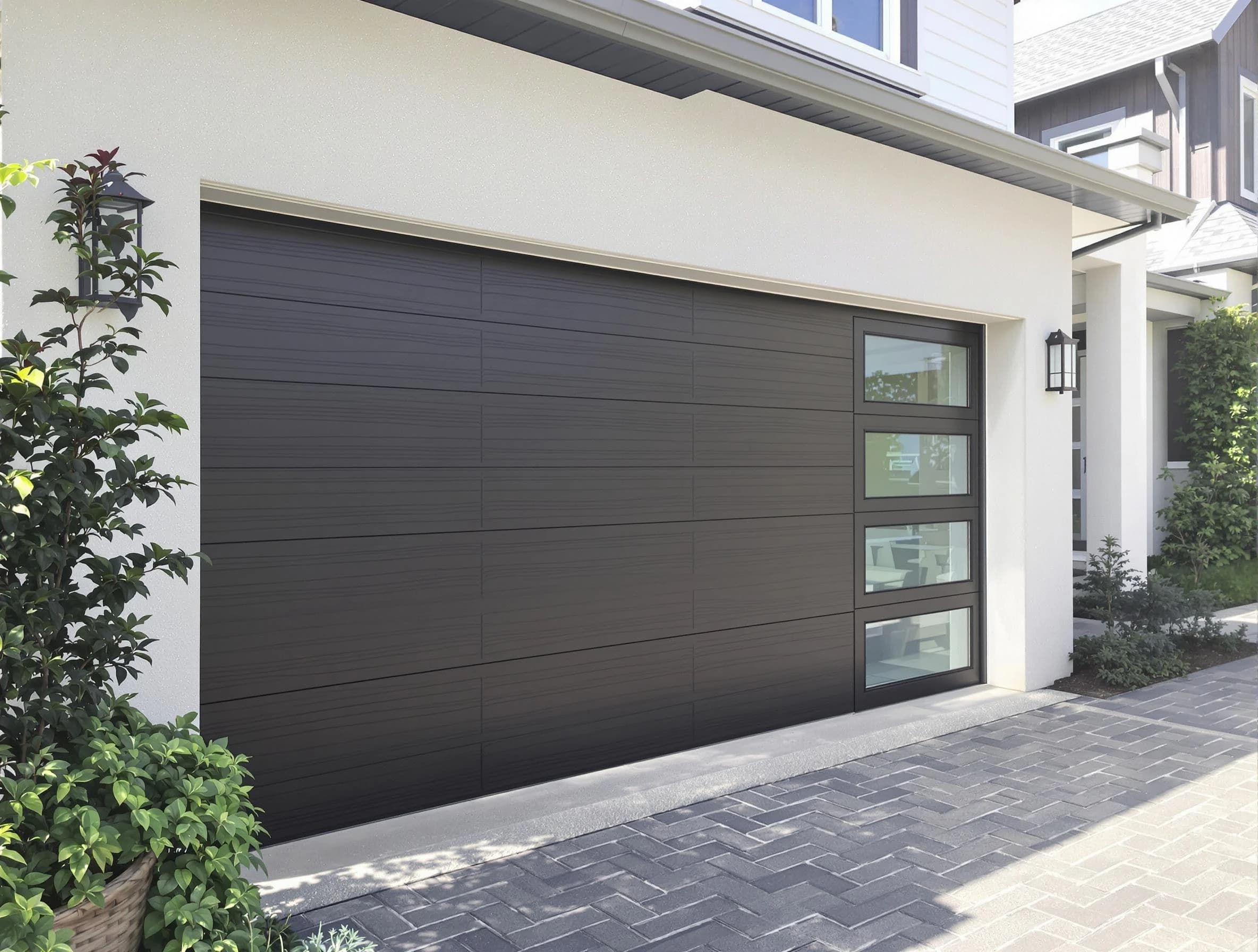 Custom garage door installation by Meadow Lake Garage Door Repair in Meadow Lake