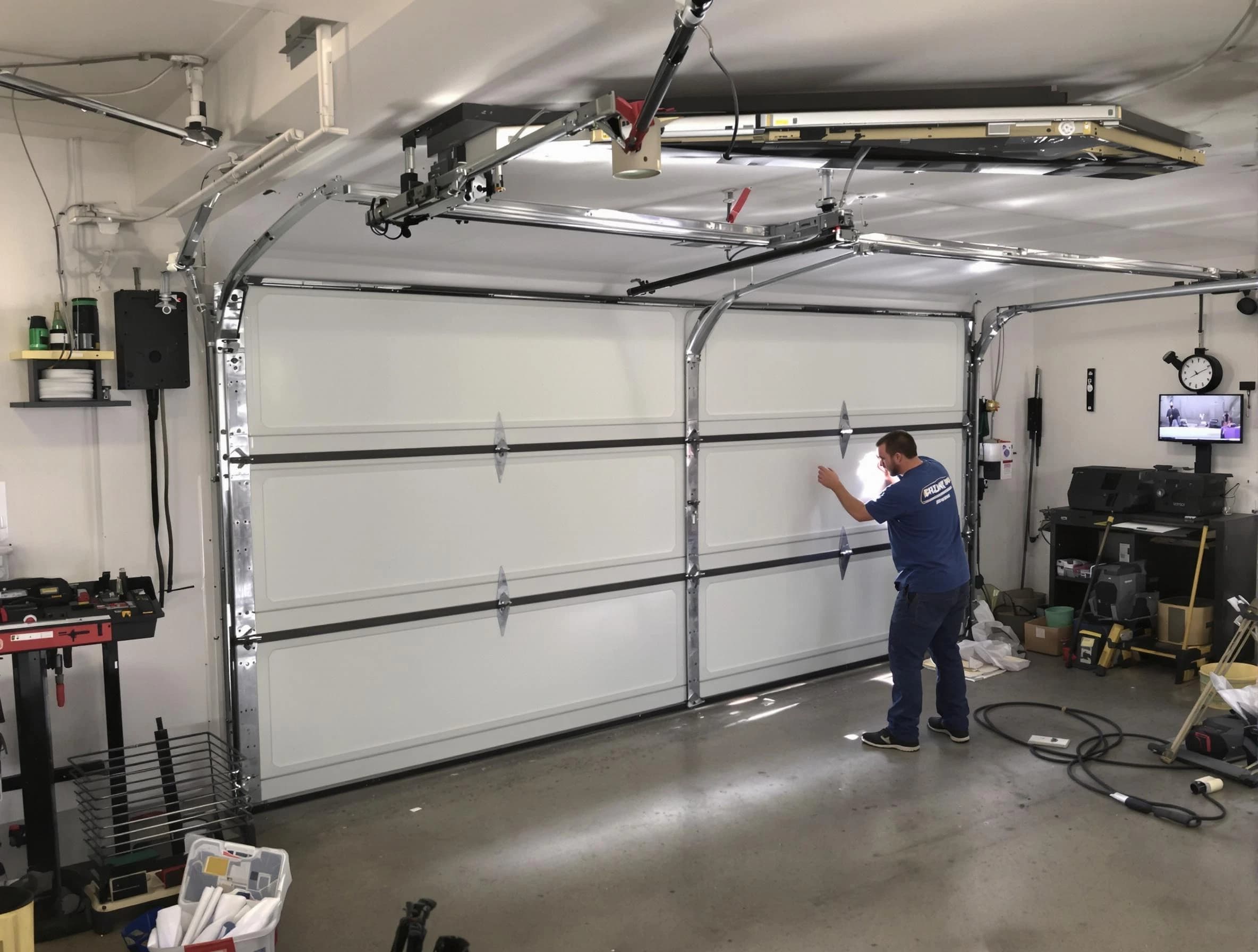 Professional garage door repair service by Meadow Lake Garage Door Repair in Meadow Lake