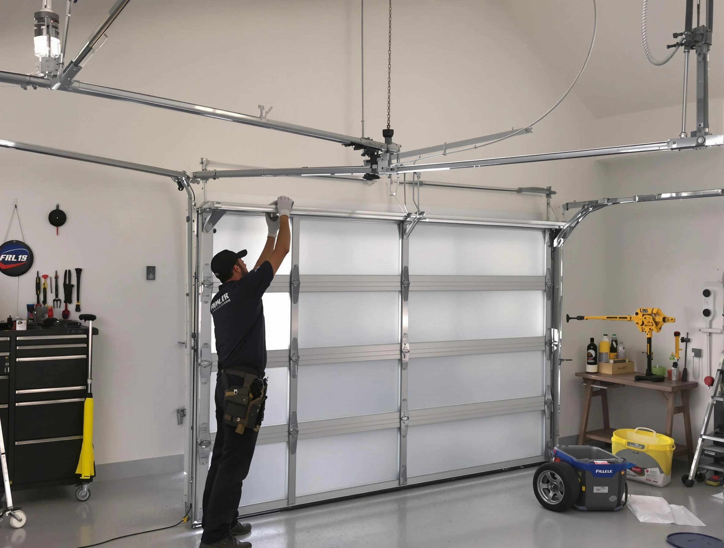 Meadow Lake Garage Door Repair certified team performing precision garage door installation in Meadow Lake